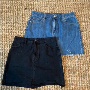 Blue Jean mini skirt